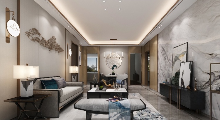 昕辉·滨江壹号院样板间