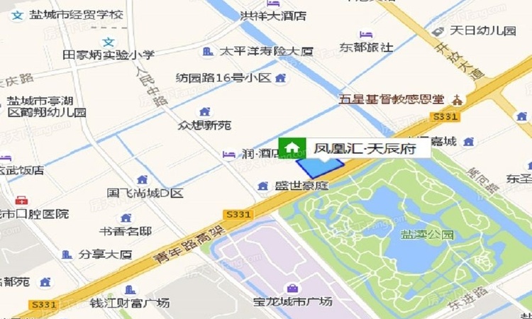 城投凤凰汇·天辰府 交通图