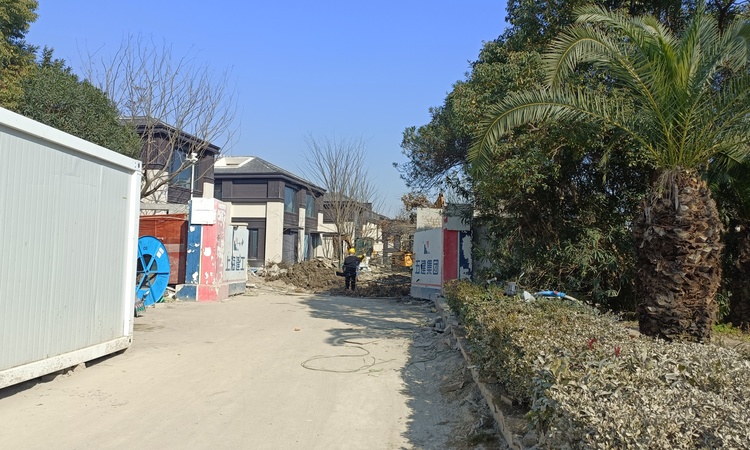 海上院子施工进度图