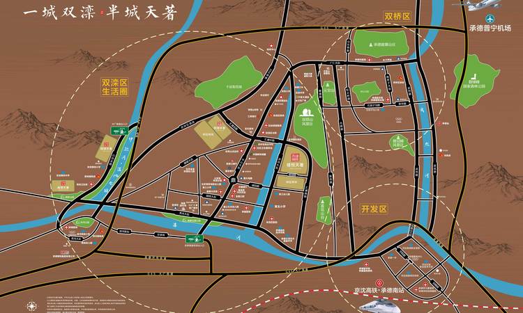 禧悦天著交通图