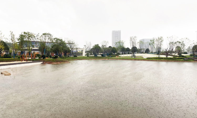 长房君悦公馆施工进度图