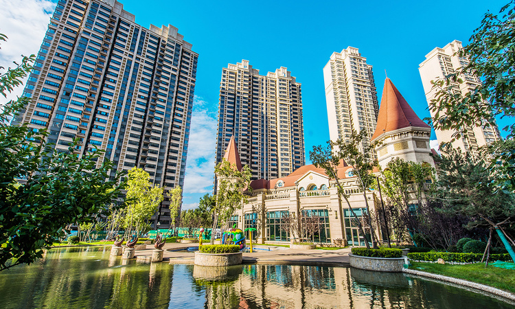 恒大江湾实景图