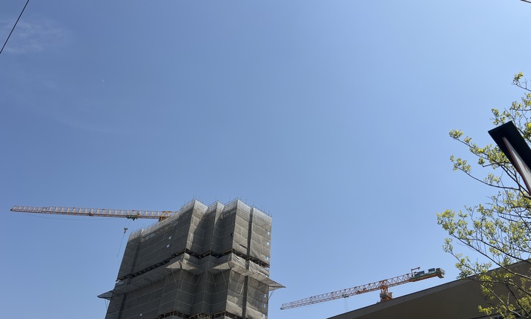 中建山水雅境施工进度图