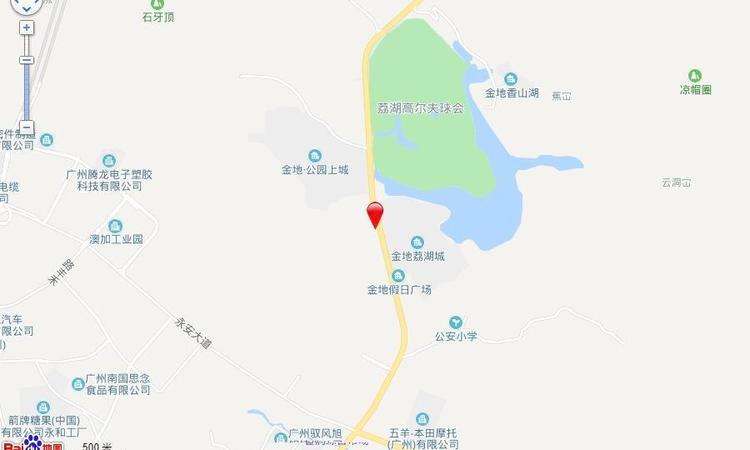 得天和苑交通图