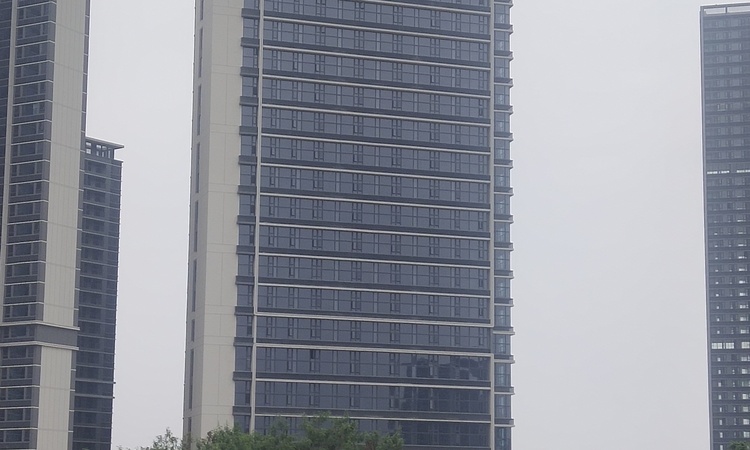 建发·明珠湾玺施工进度图