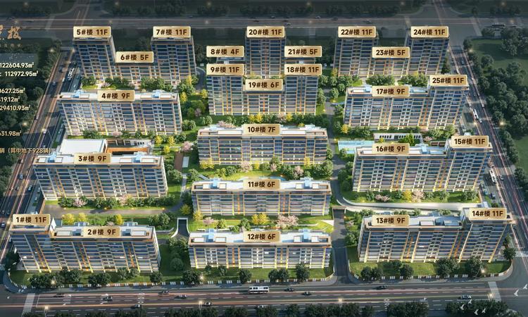 建投·君诺壹號府效果图