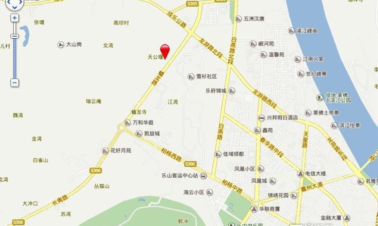 时代青江Ⅱ交通图