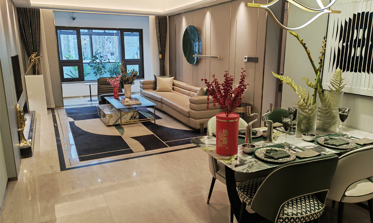 高密中骏世界城样板间