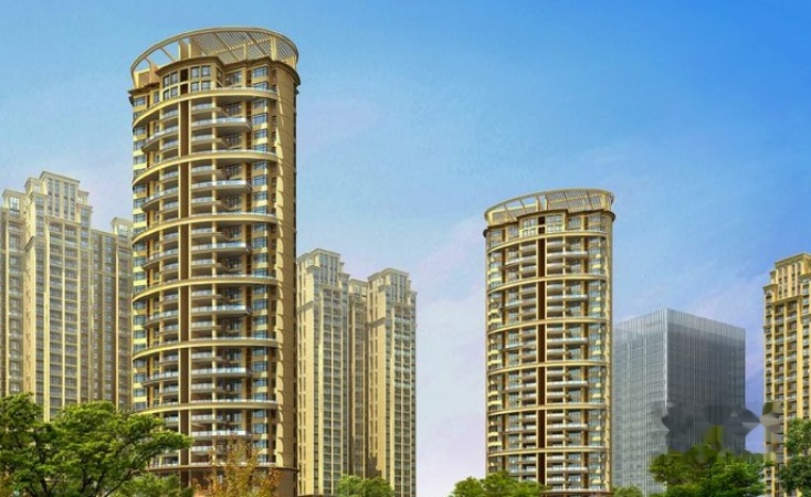 东江湾江湾明珠实景图