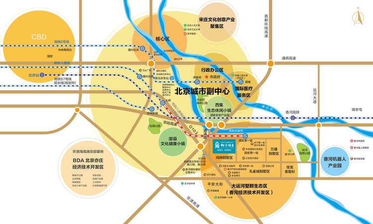 京东狮子城交通图