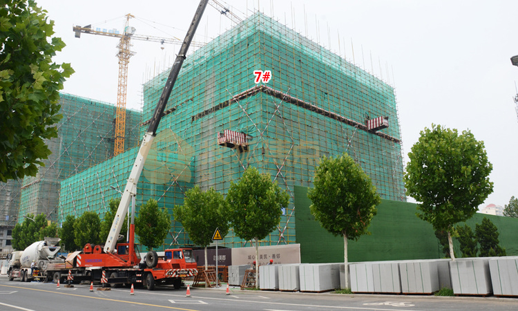 淄博金科·集美天辰施工进度图