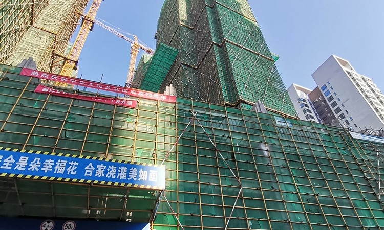 美岸观邸施工进度图