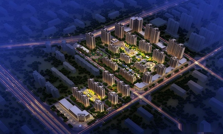 建业壹号城邦效果图