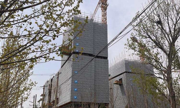 龙湖·观萃施工进度图