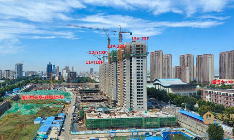 茂业中心施工进度图