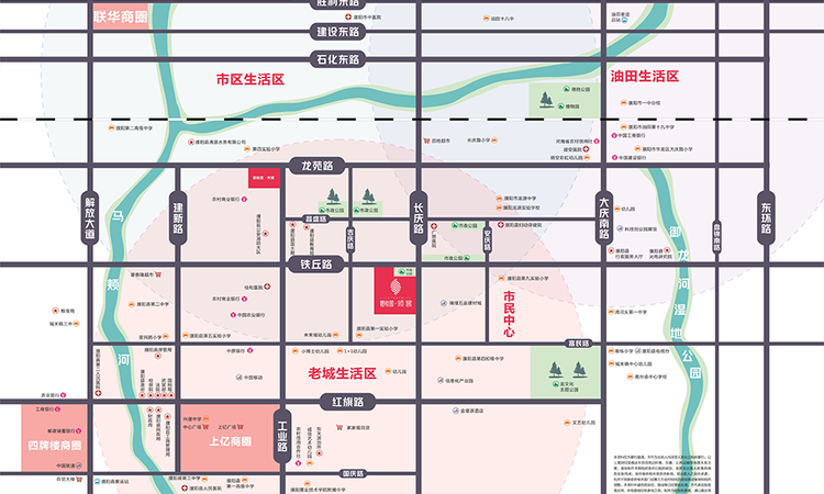 碧桂园·领誉交通图