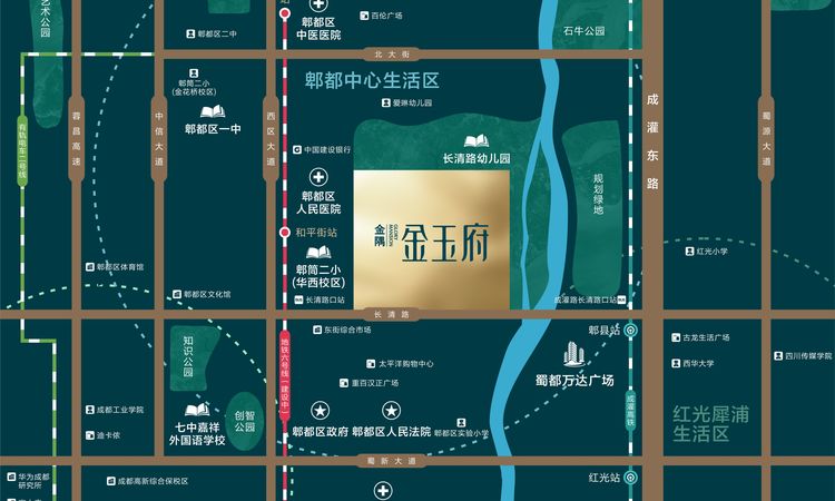 金隅·金玉府交通图