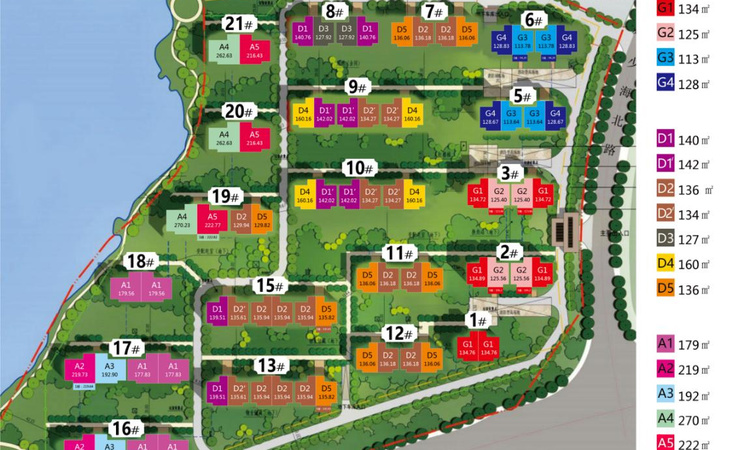 海悦湾楼层平面图