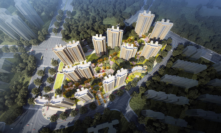 润和·翰文府效果图