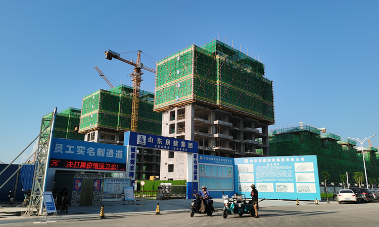 北辰白鹭湾杏林苑施工进度图