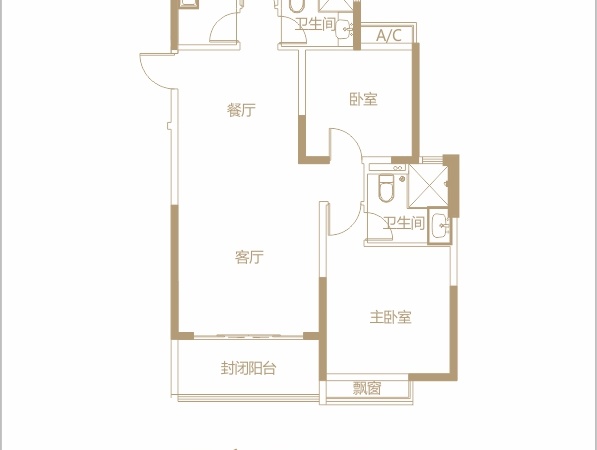 安康恒大御景半岛楼层平面图