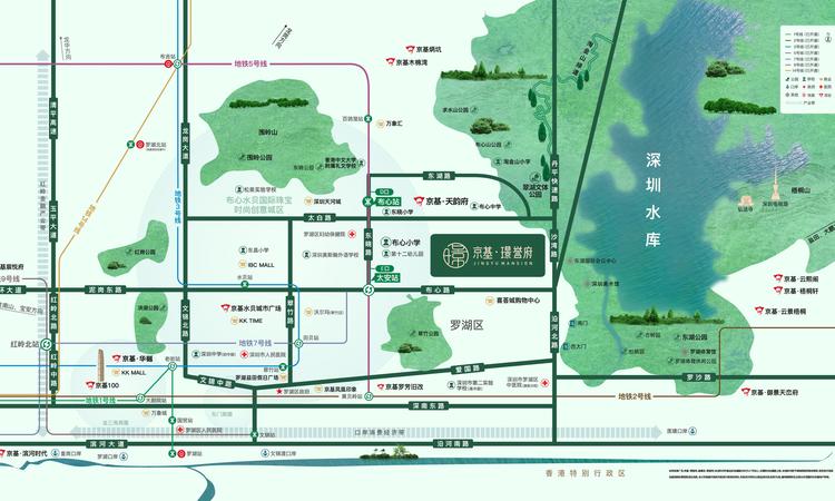 京基璟誉府交通图