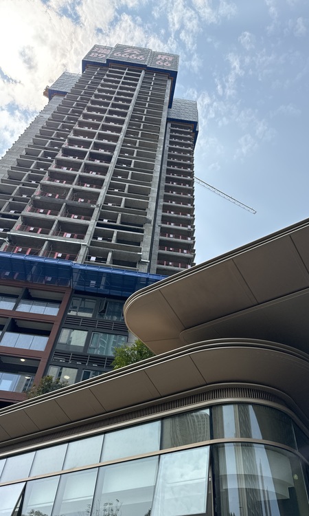 天健瑞云府施工进度图