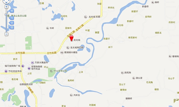 龙光城交通图