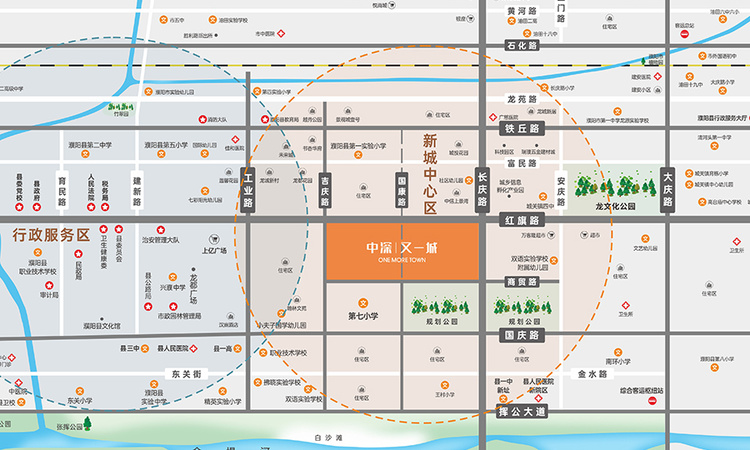 中深又一城交通图