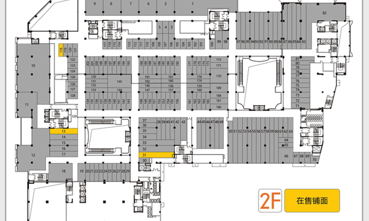宜家美·国际家居城市广场楼层平面图