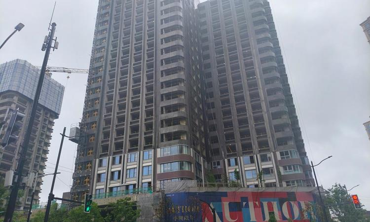 万科·中興傲舍施工进度图