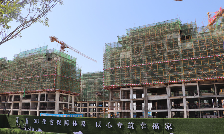 天一府施工进度图