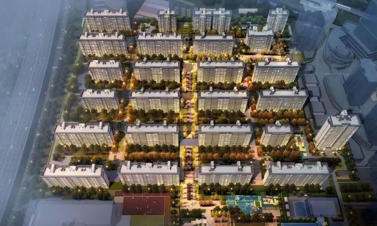 万科天空之城效果图