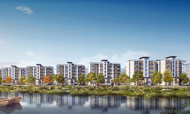 中新·半湖伴杉效果图