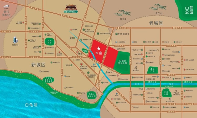 平顶山东方今典交通图