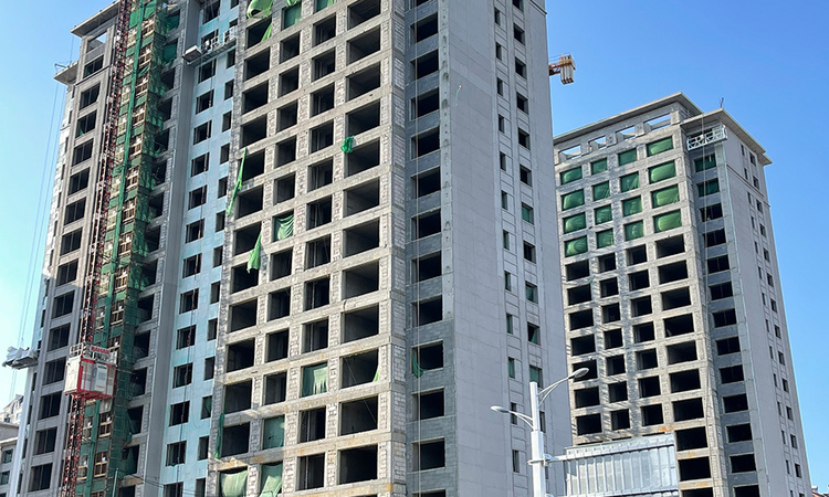 泰达·铂悦府施工进度图