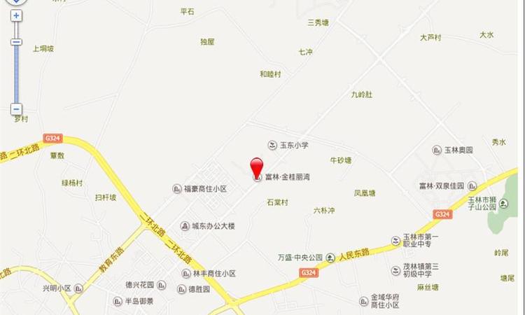 富林金桂丽湾交通图