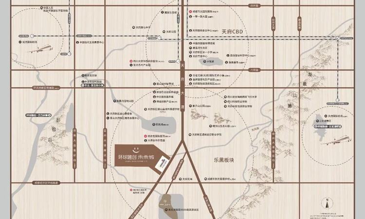 环球融创未来城交通图