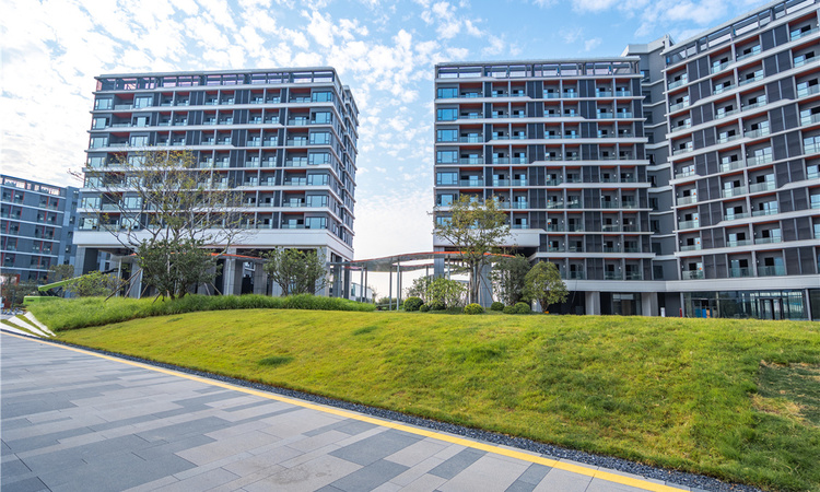 会展湾水岸施工进度图