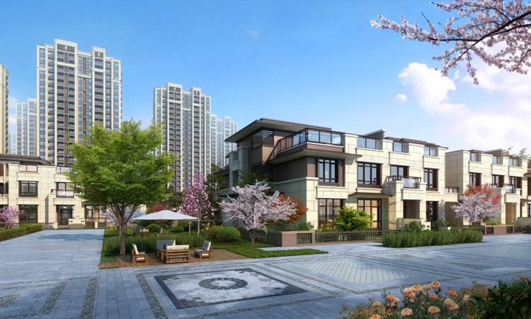 雨润星雨华府南区效果图