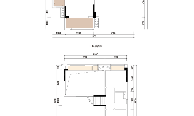 玖悦云府楼层平面图