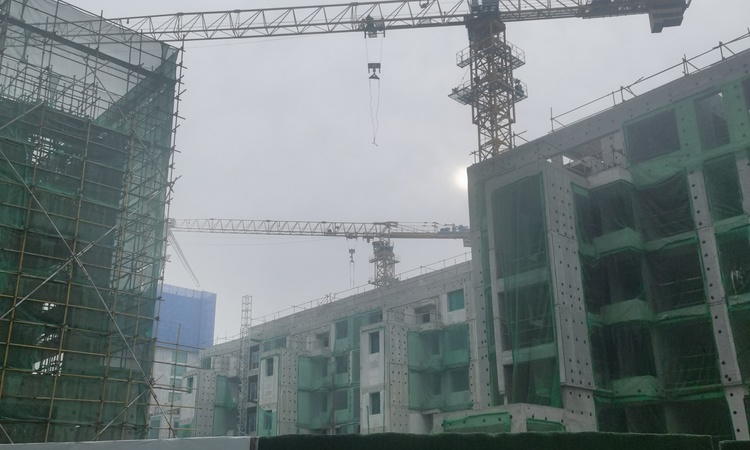 华远昆仑赋施工进度图