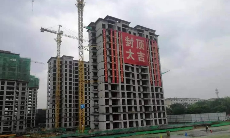 大同星玥湾施工进度图