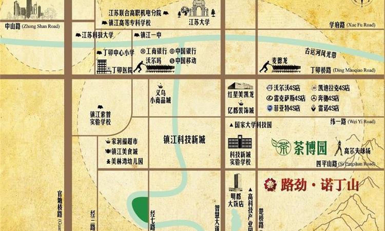 路劲·诺丁山交通图