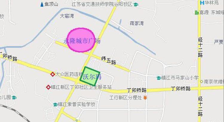 永隆城市广场交通图