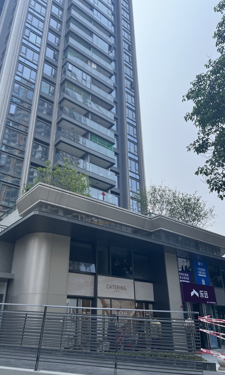 中海珑悦理施工进度图