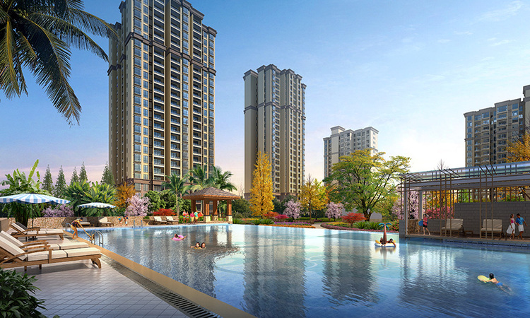 荣华·锦鹤江城效果图