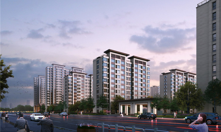 厚德福城II礼著效果图