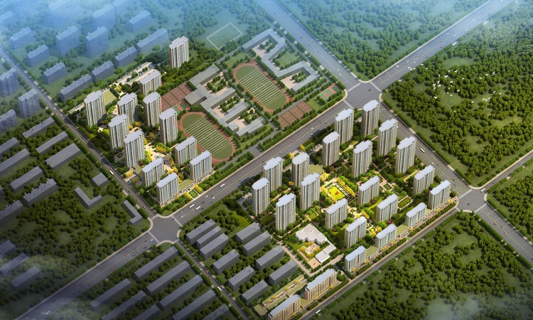 武城永锋百合新城效果图