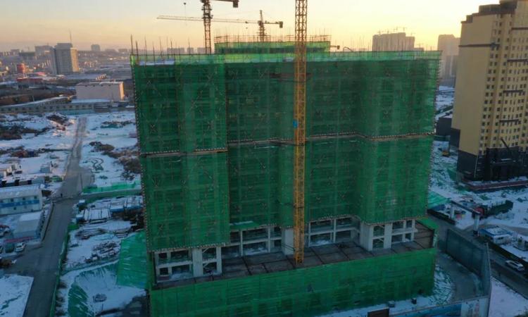 汇智·荣悦城施工进度图